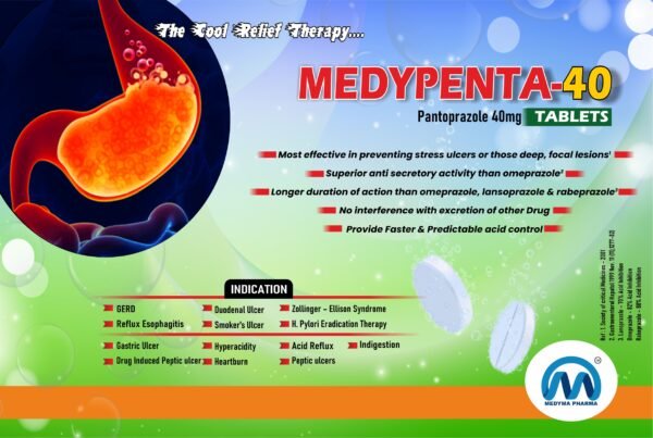 MEDYPENTA-40 TABLETS